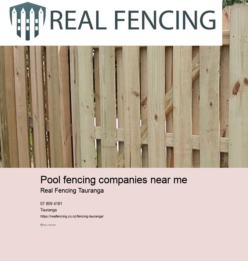 Timber fencing