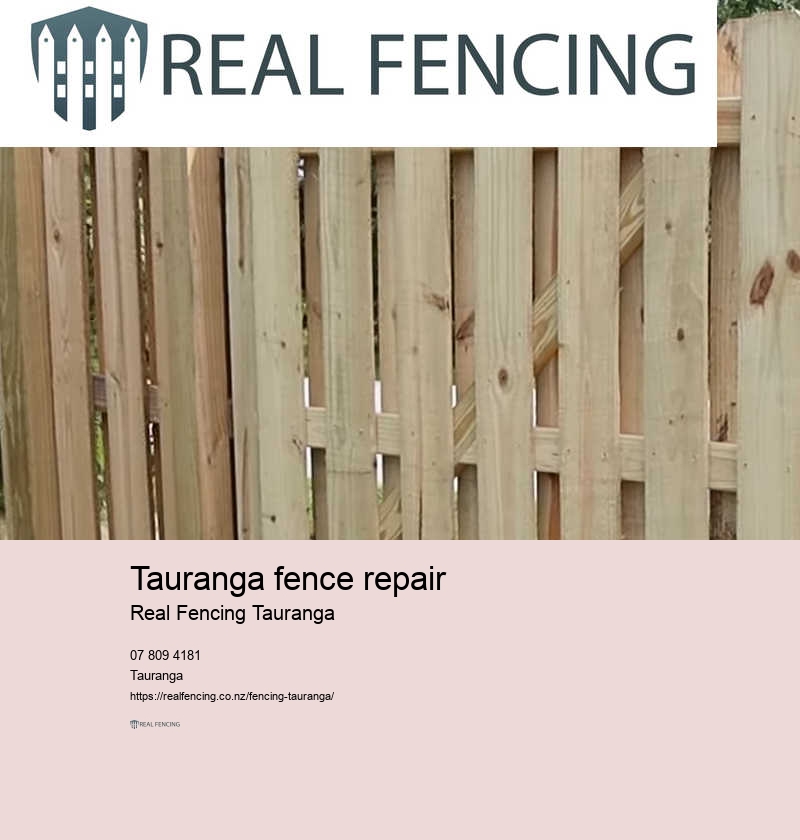 Types of timber fencing