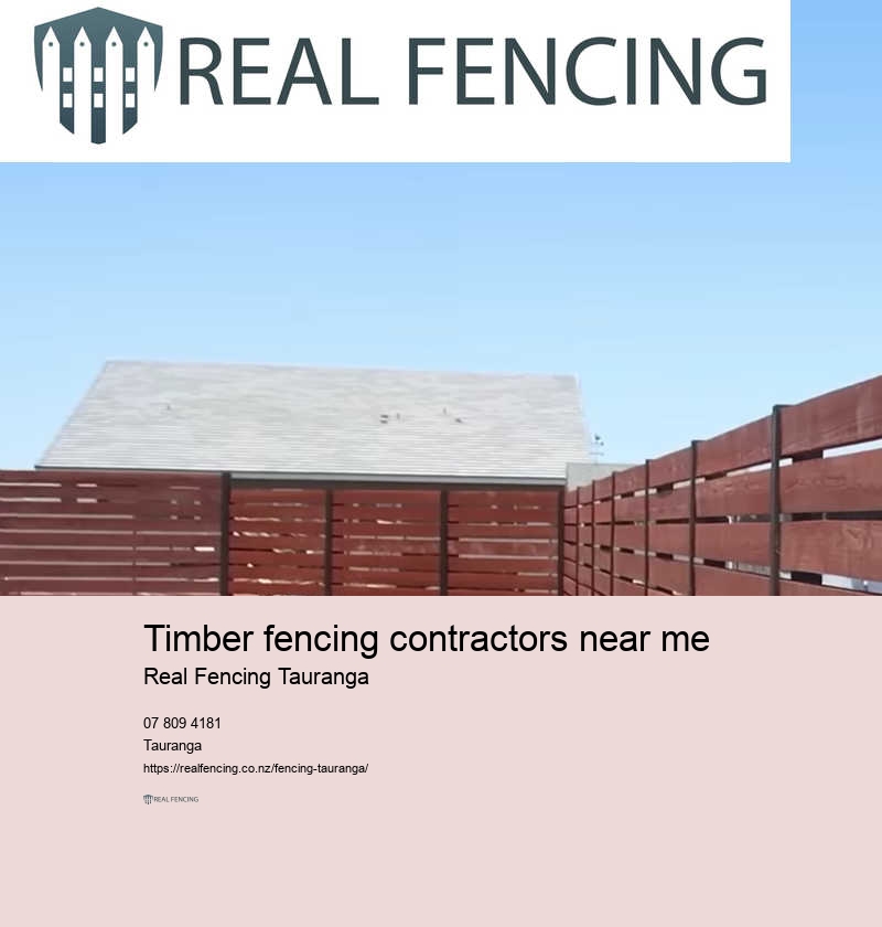 Tauranga fence contractor