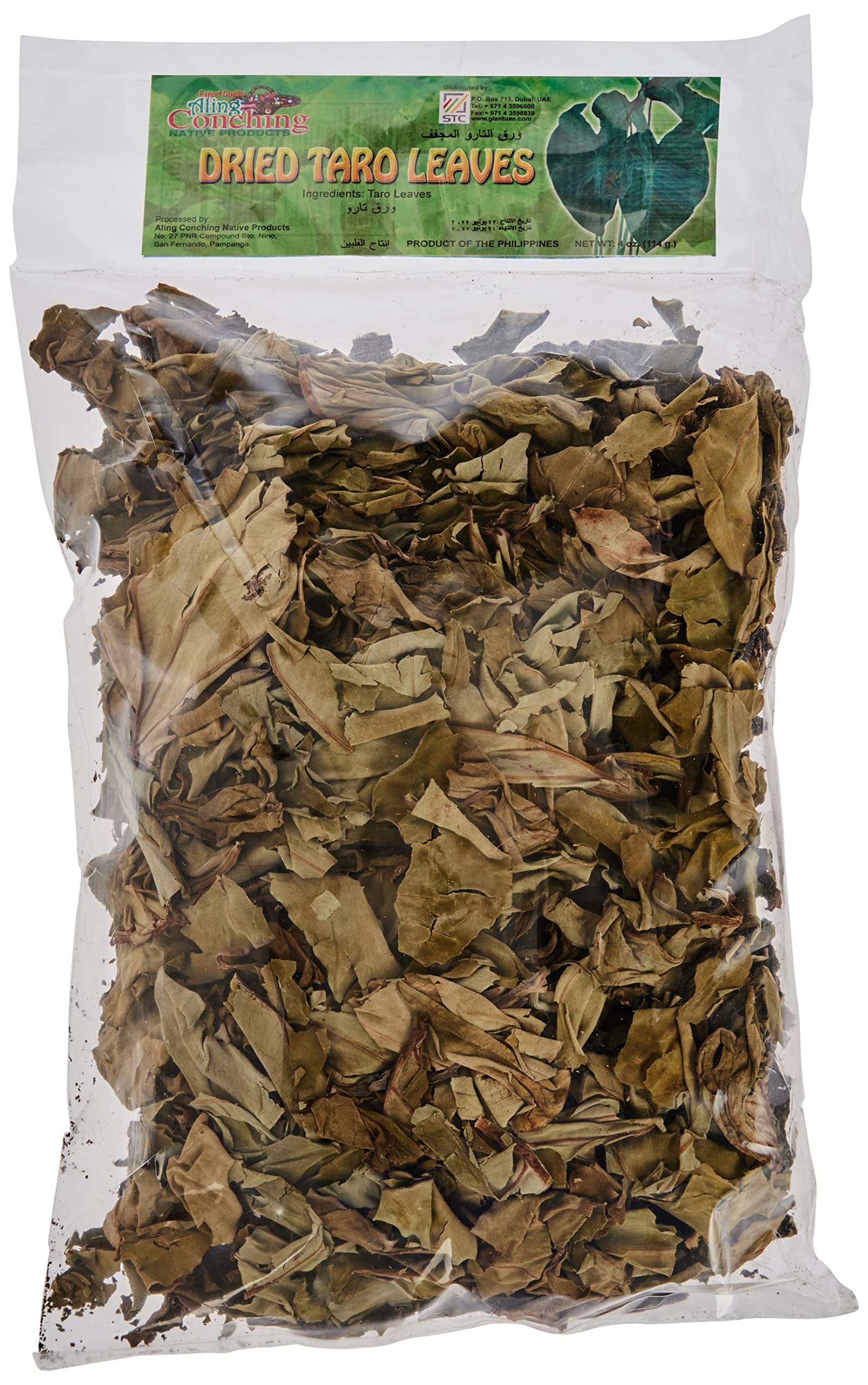 Dried Taro Leaves