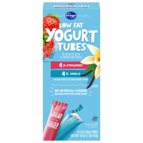 Low Fat Yogurt Tubes