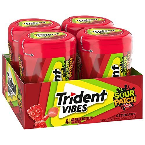 Vibes SOUR PATCH KIDS Redberry Sugar Free Gum