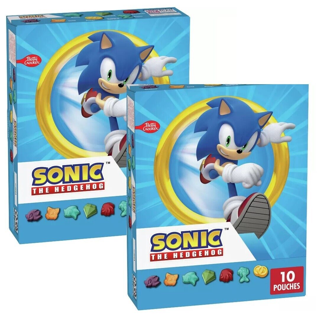 Sonic The Hedgehog Fruit Snacks