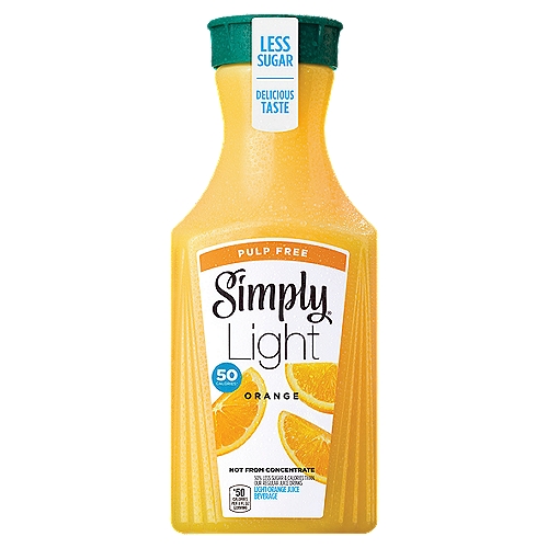 Light Orange Pulp Free Bottle