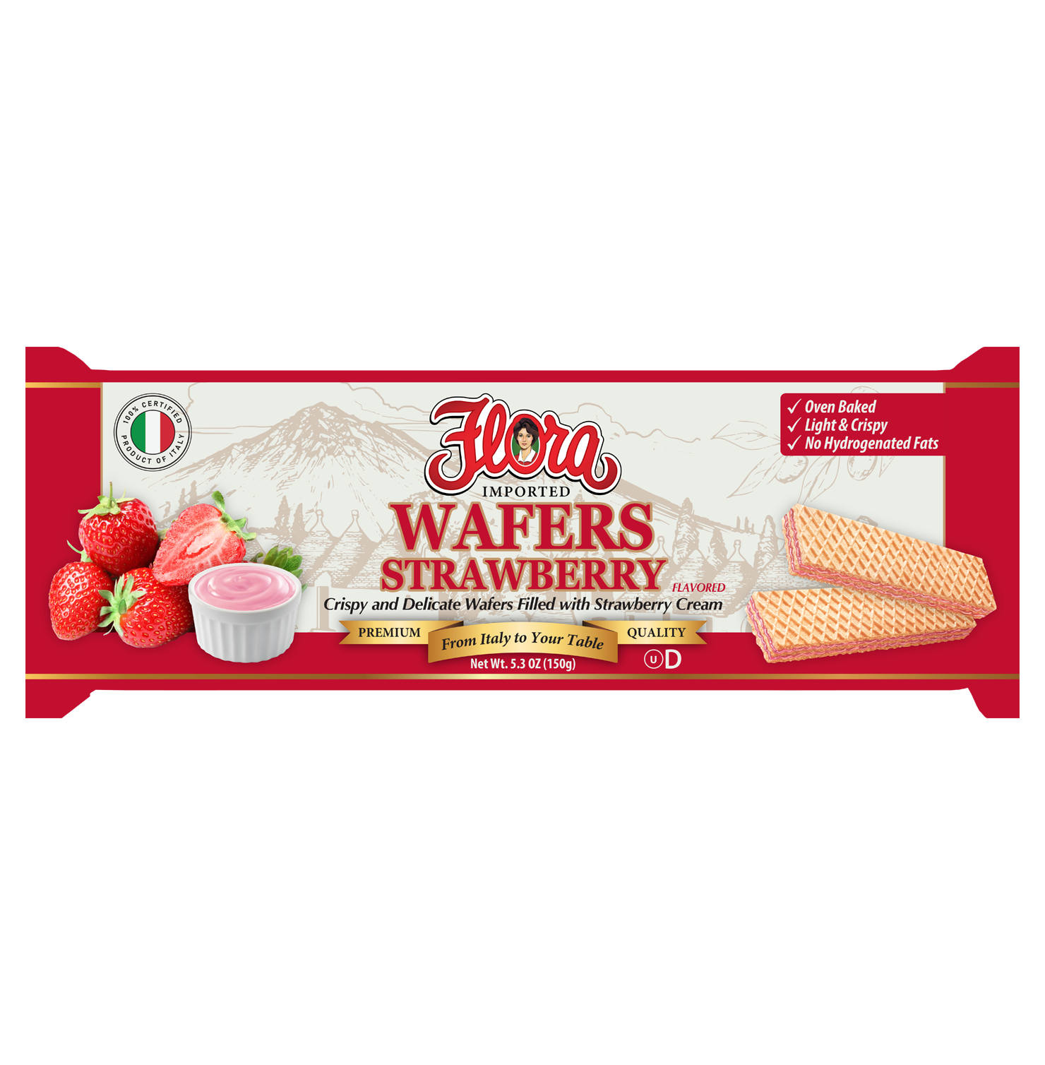 Wafers Strawberry