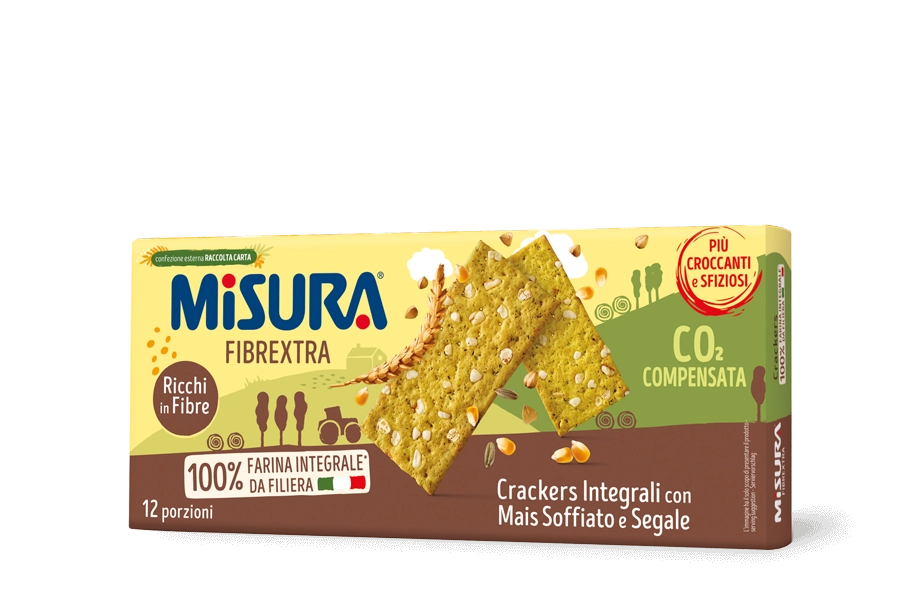 Crackers Con Mais Soffiato E Segale