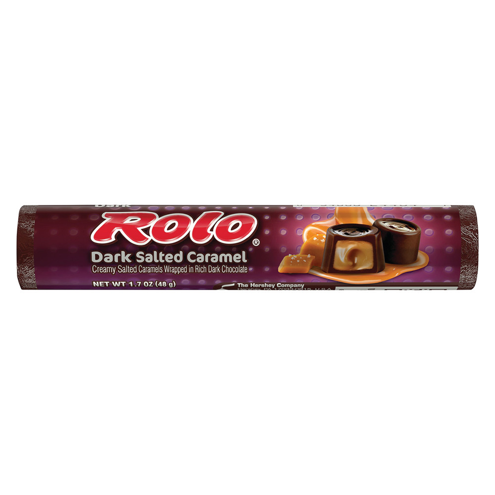 ROLO Dark Chocolate Salted Caramel Candy Roll