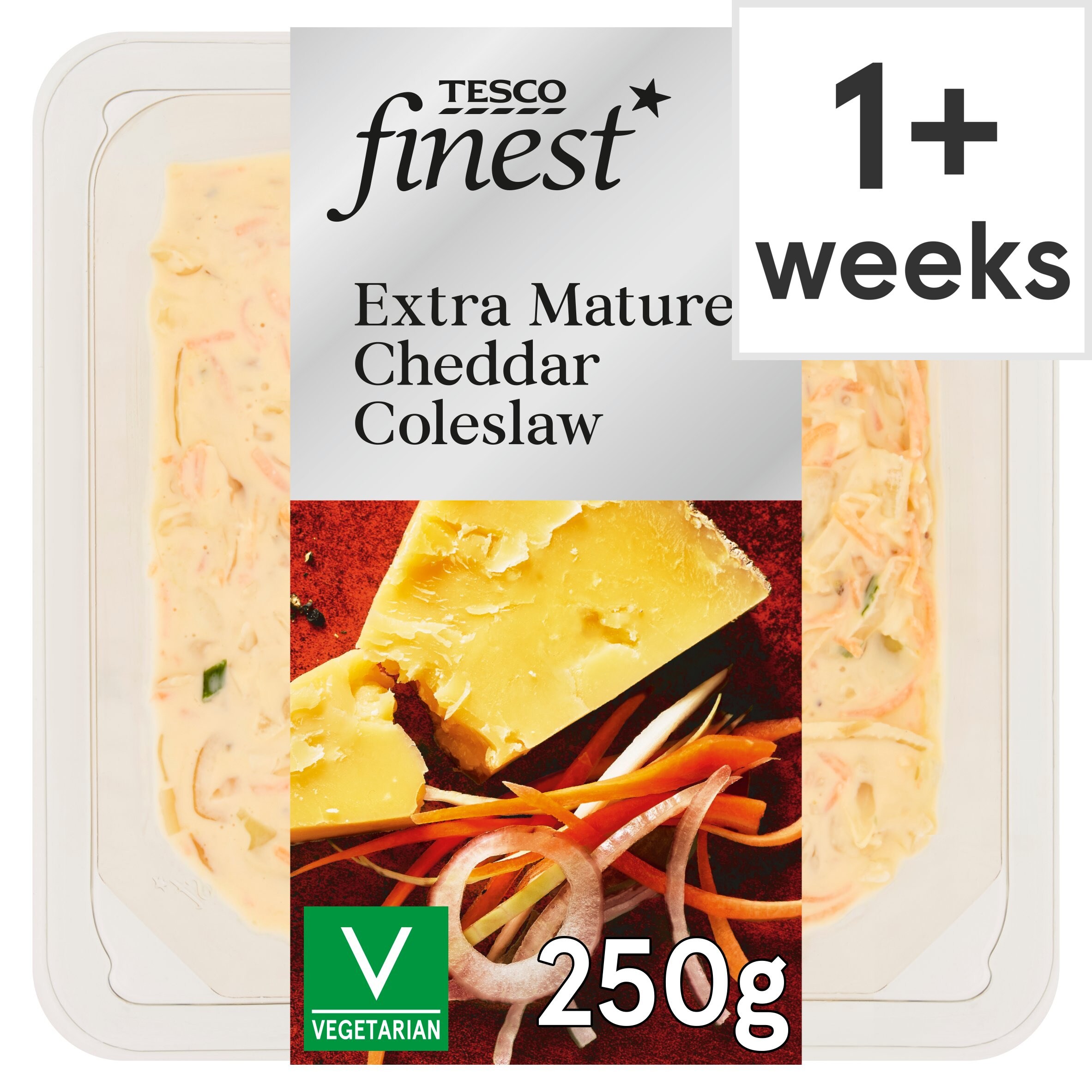 Tesco Finest Extra Mature Cheddar Coleslaw