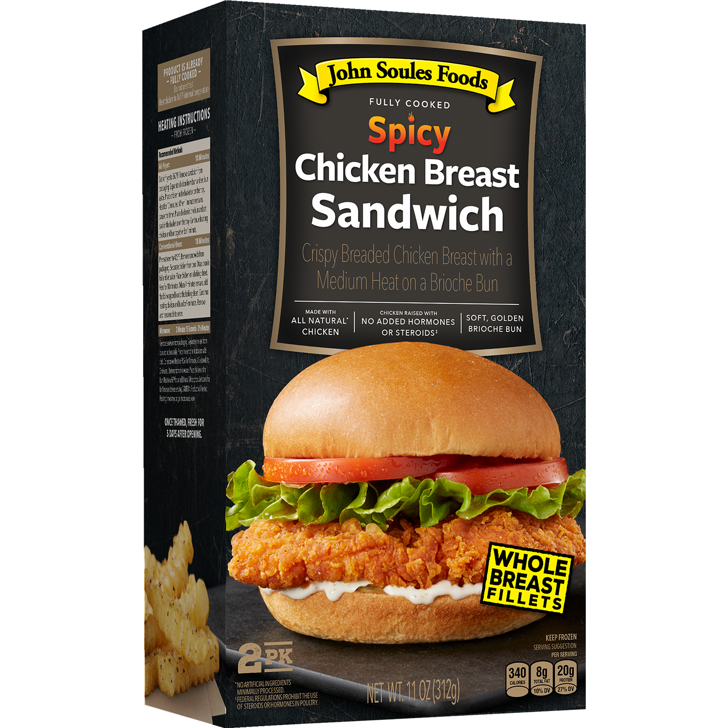 Spicy Chicken Breast Sandwich