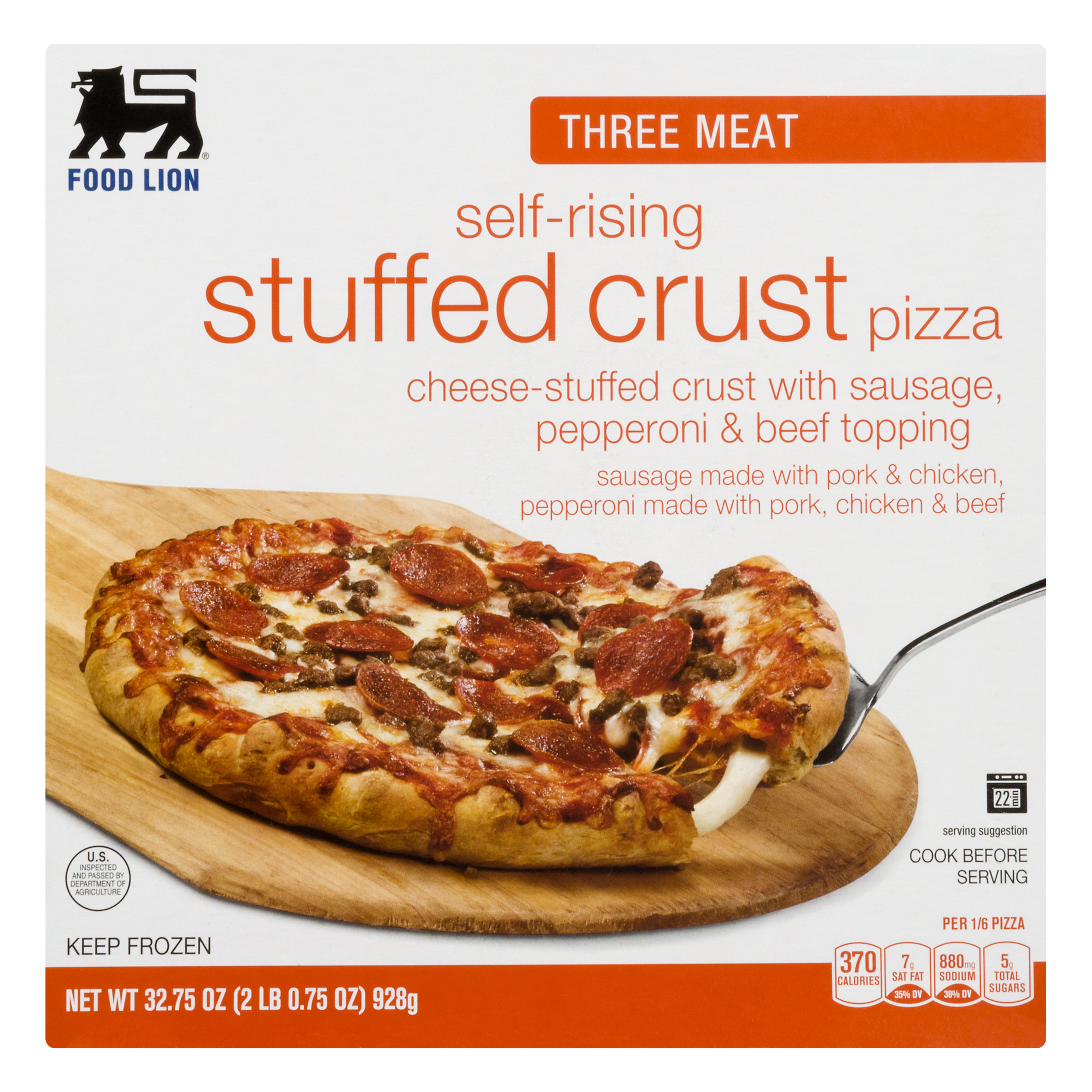 Cheese Stuffed Crust Pizza