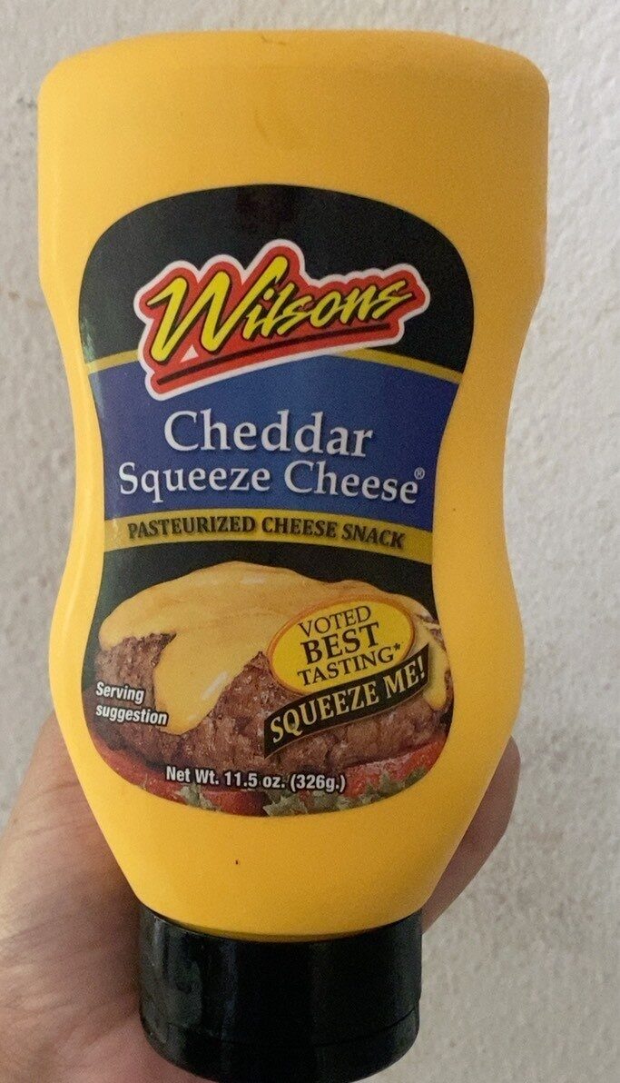 Cheddar Squeeze Cheese