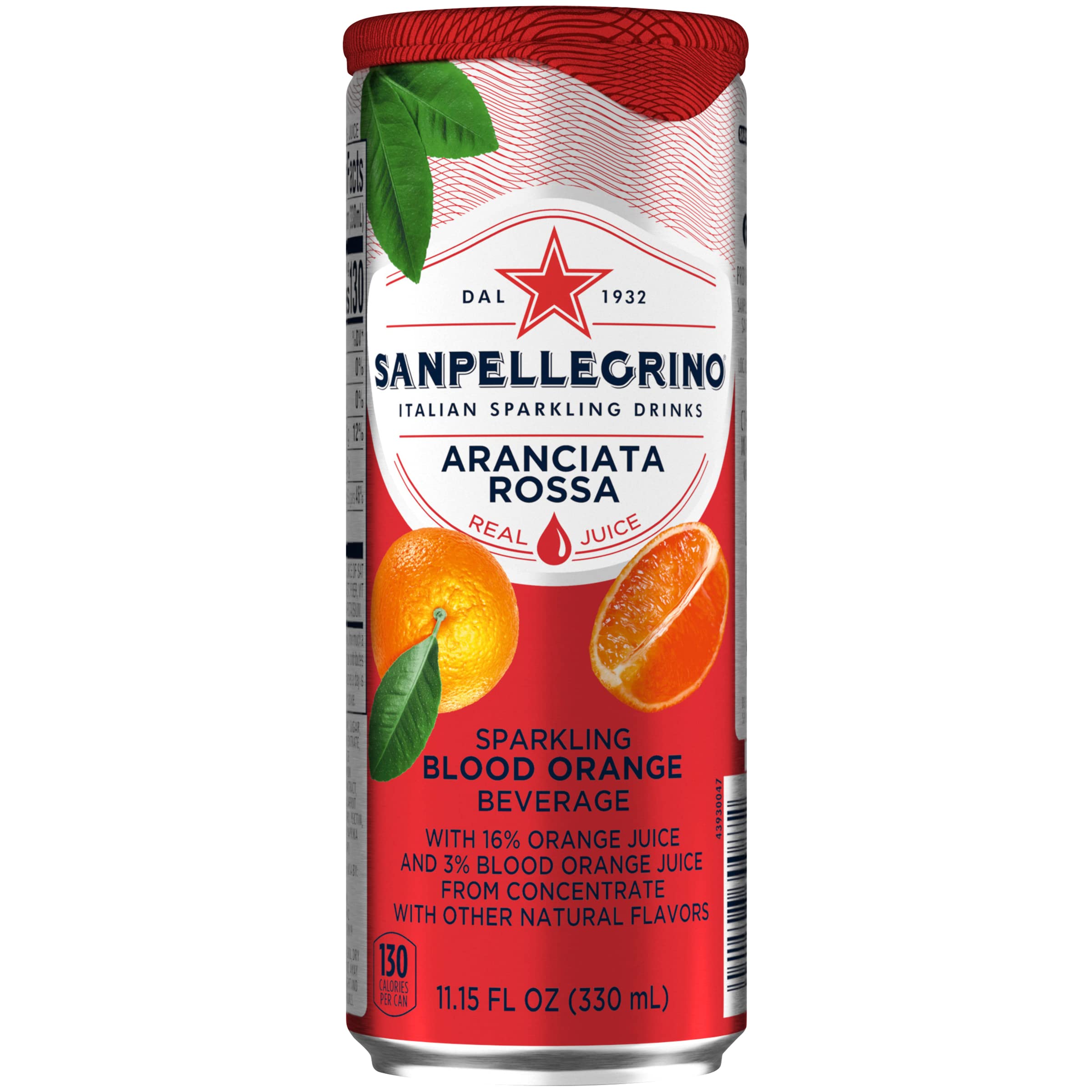 Italian Sparkling Drink Aranciata Rossa