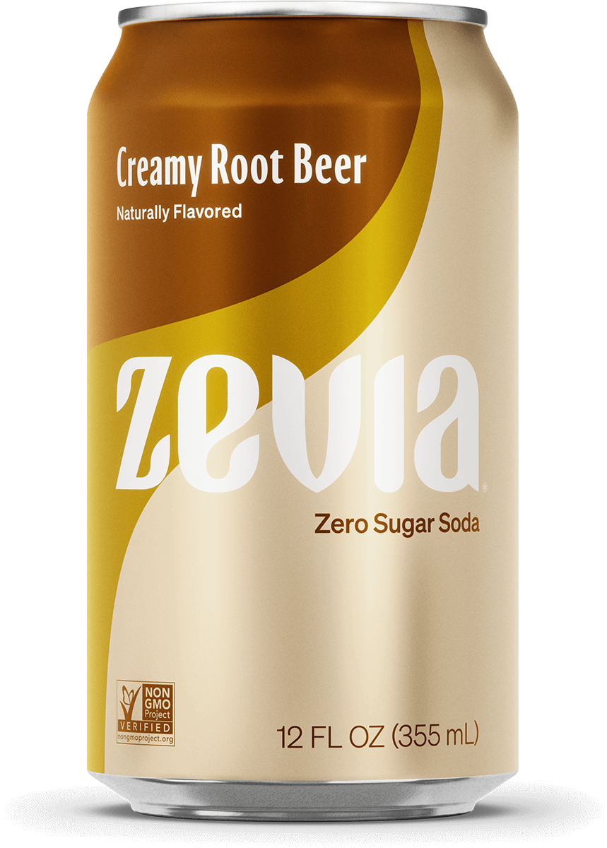 Creamy Root Beer, Stevia Soda