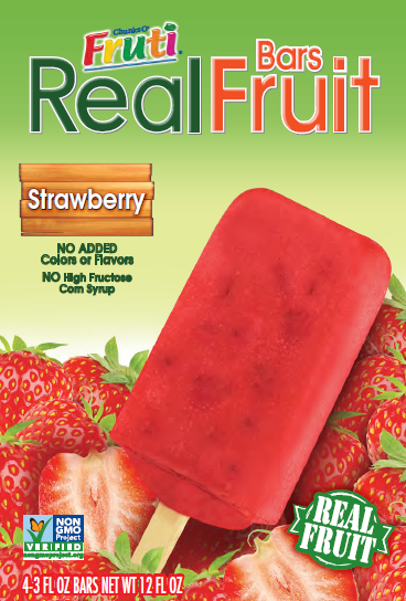 Fruti Natural Fruit Strawberry Bars