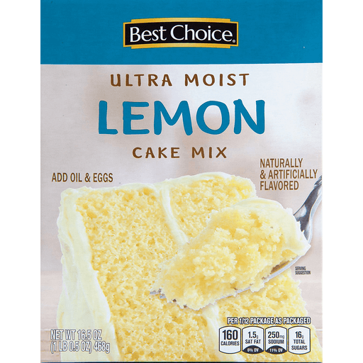 Lemon Flavored Cake Mix