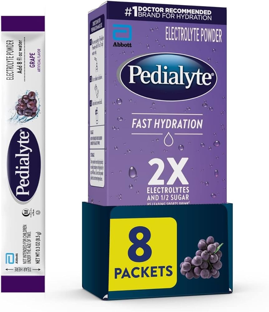 Pedialyte Fast Hydration Electrolyte Powder