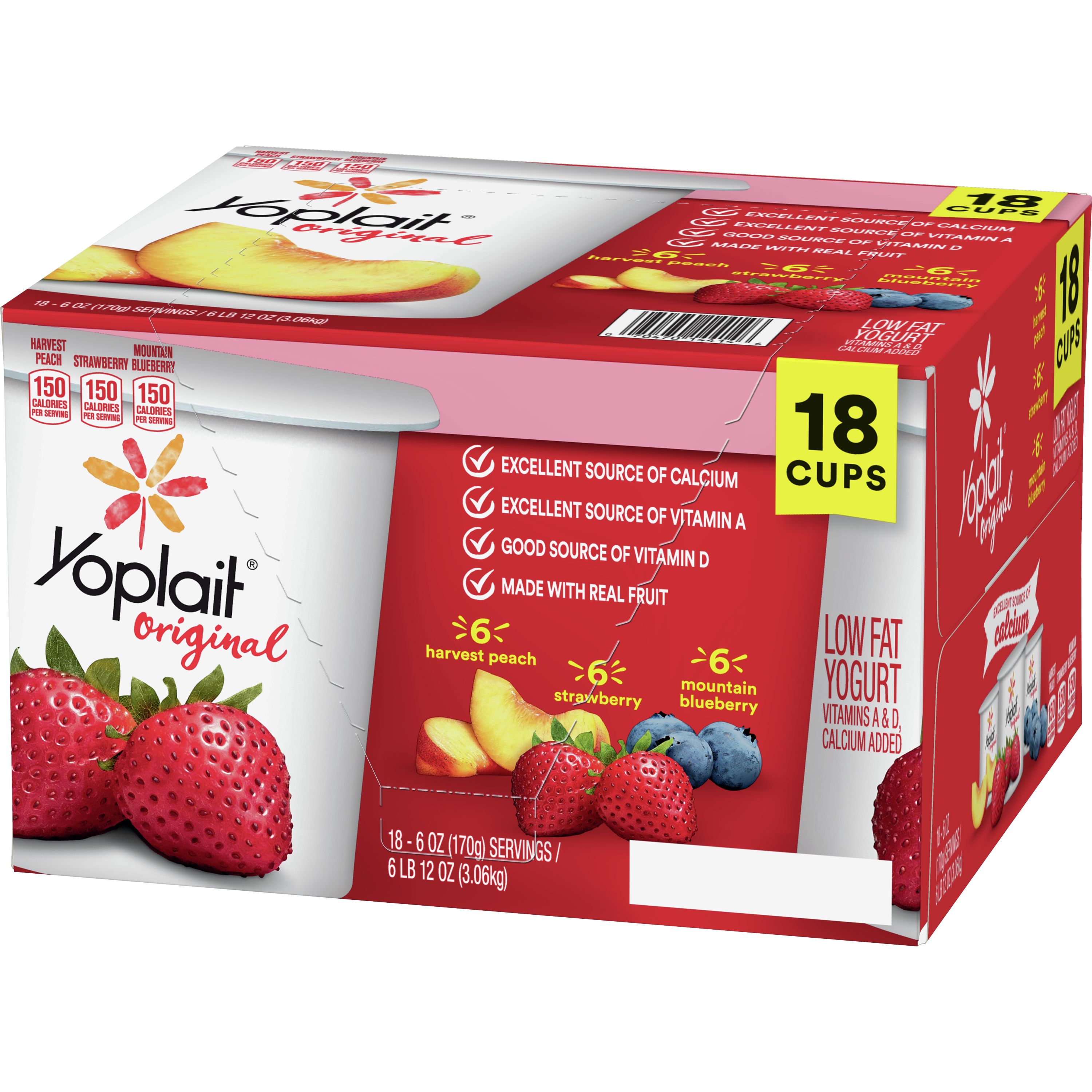 Yoplait Orginals 18 Cups