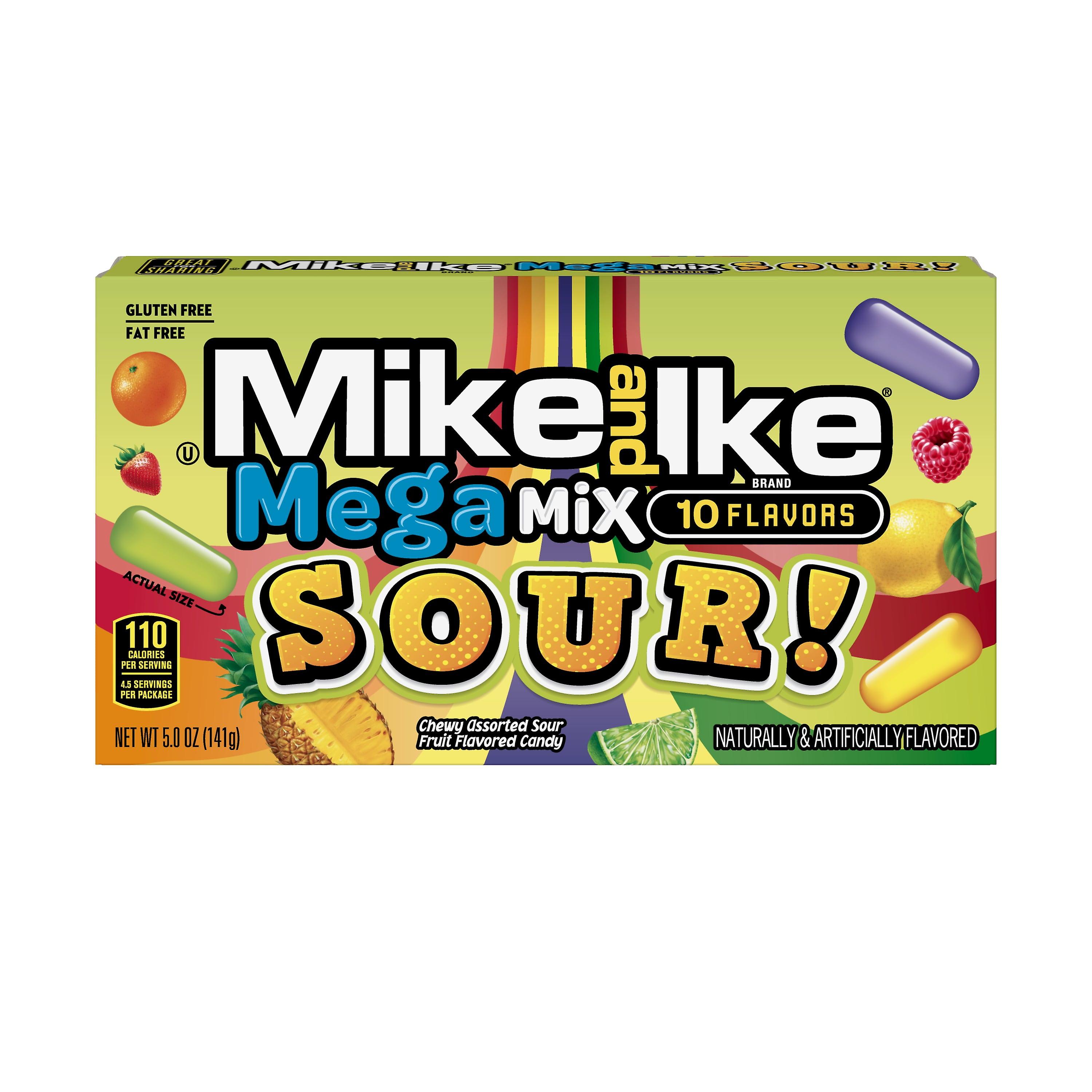Chewy Assorted Sour Fruit Flavored Candy