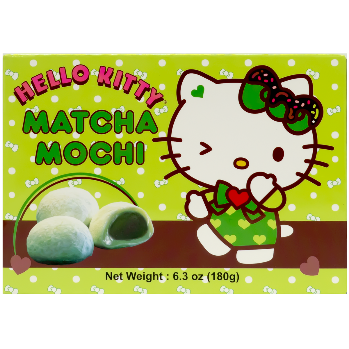 Hello Kitty Matcha Mochi
