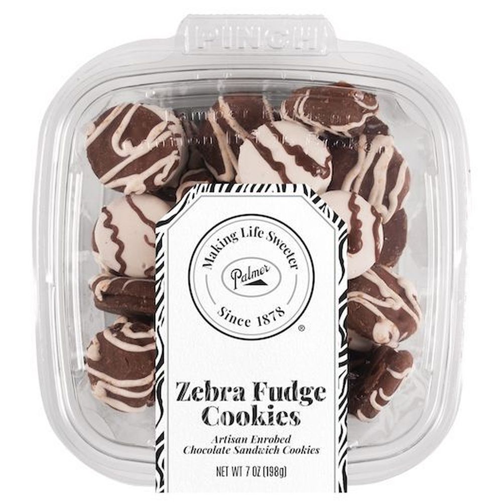 Zebra Fudge Cookies