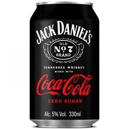 Jack Daniels Coca Cola Zero Sugat