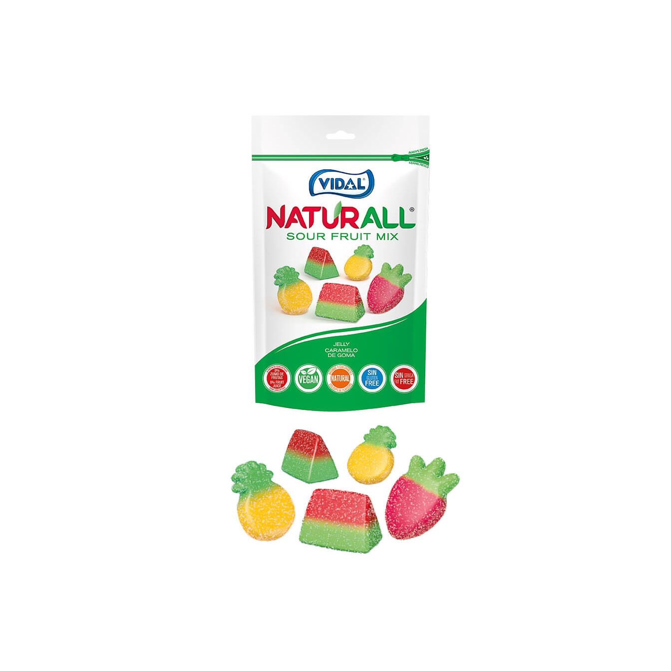 Sour Fruit Gummies
