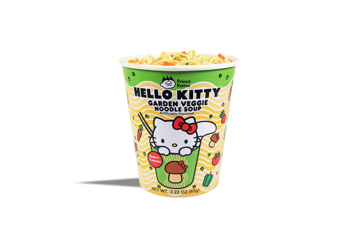 Hello Kitty Garden Veggie Noodle Soup