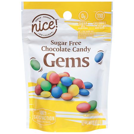 Sugar-free Chocolate Candy Gems