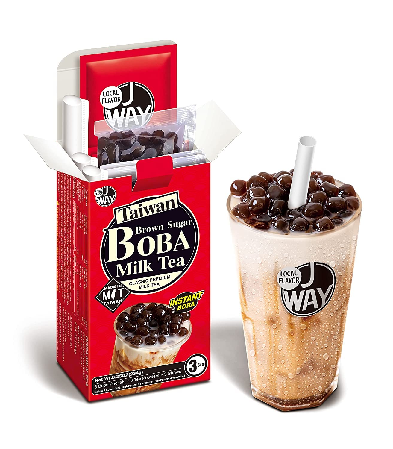 Brown Sugar Boba Milk Tea