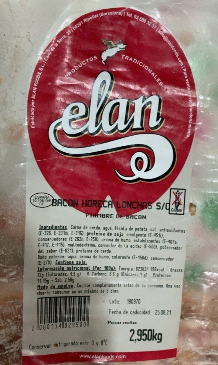 Bacon Horeca Lonchas S/C
