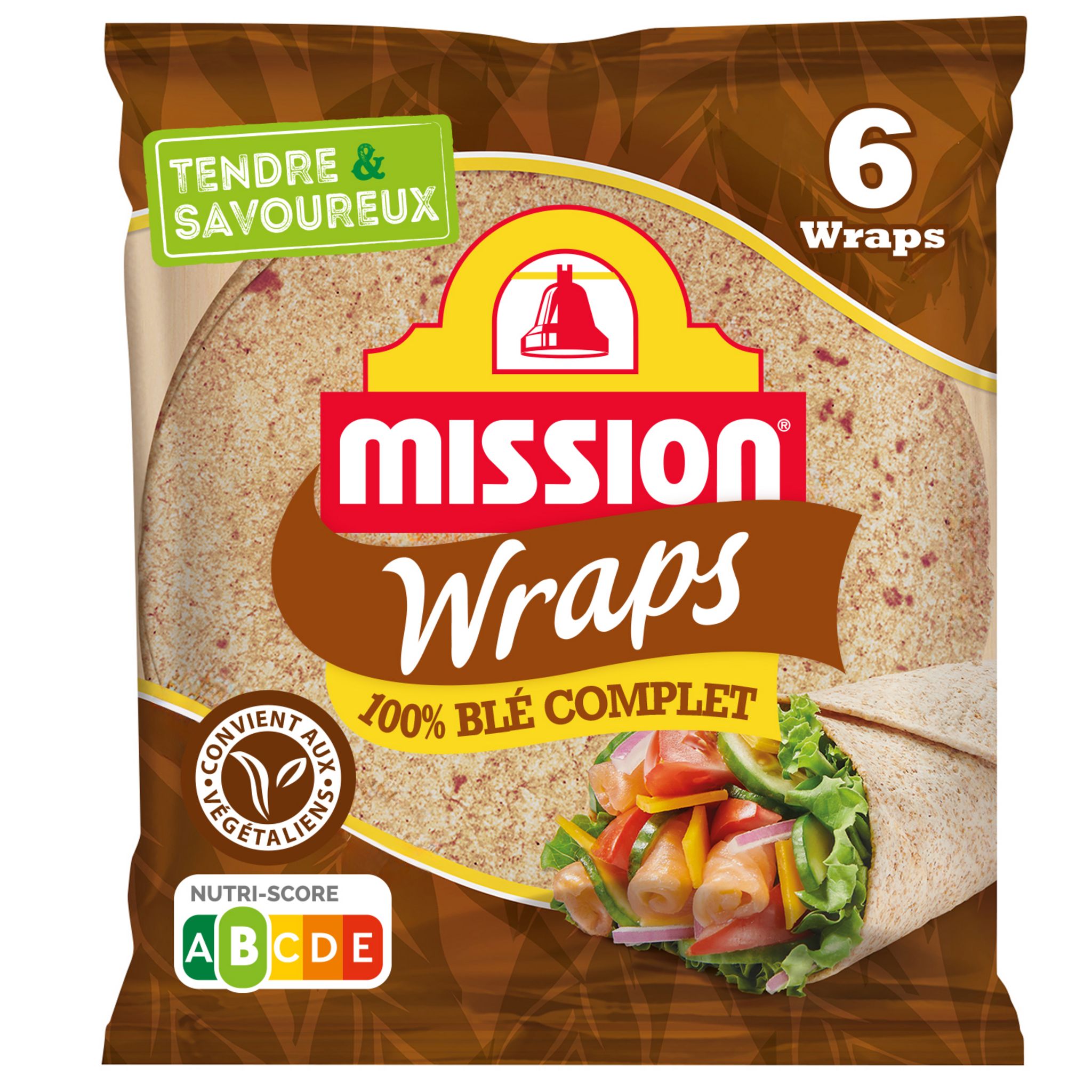 Wraps Blé Complet