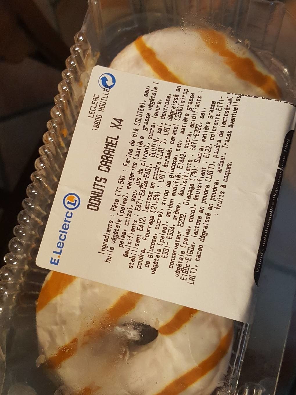 Donuts Caramel X3 Décongèles