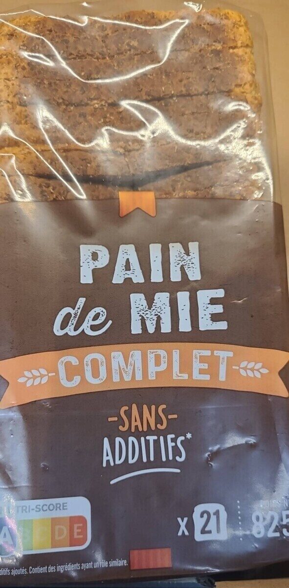 Pain De Mie Complet Sans Additifs