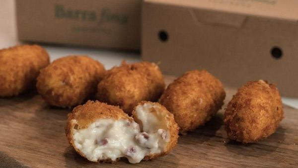 Croquetas Fritas De Jamón