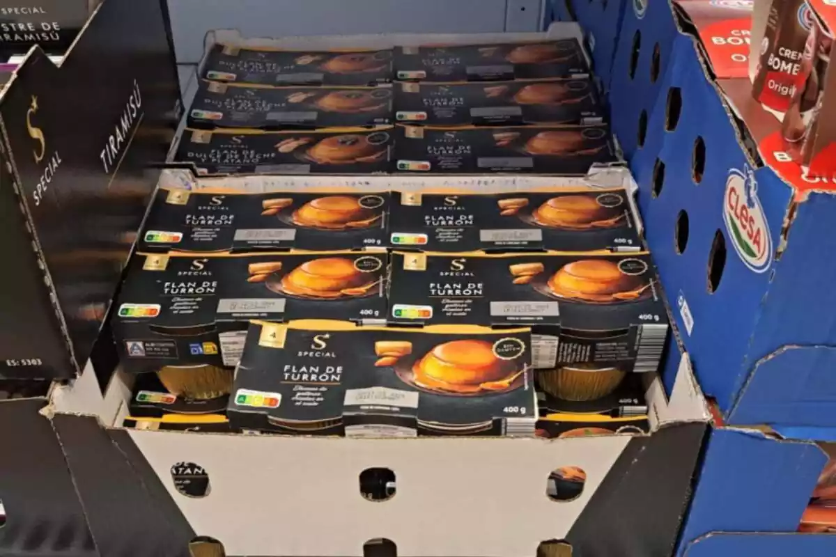 Flan De Turrón