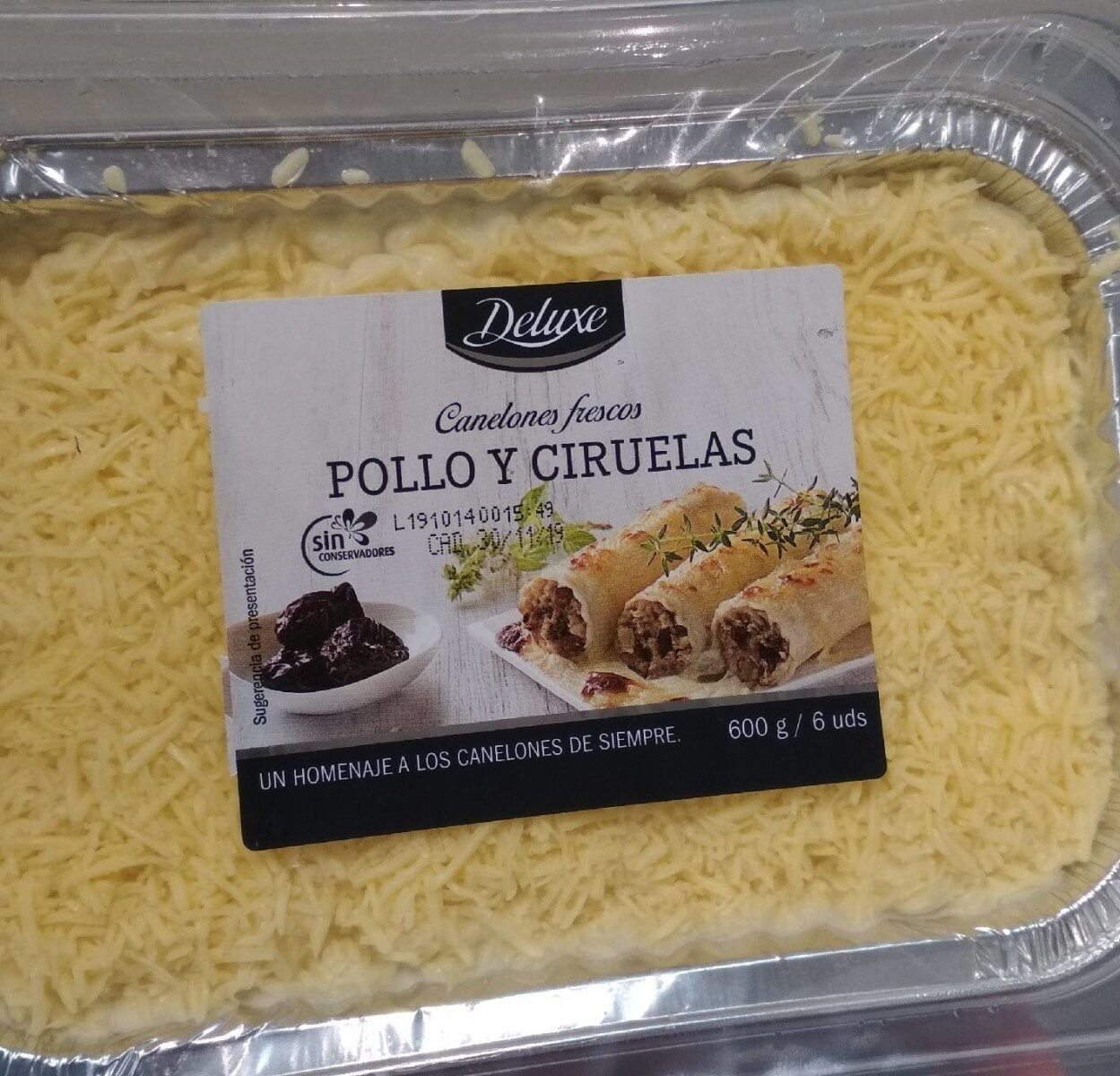 Canelones Frescos Deluxe