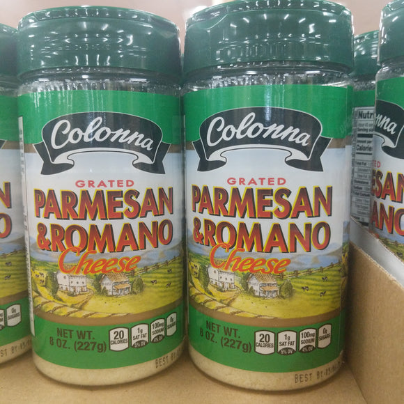 Parmesan And Romano Grated Cheese Blend