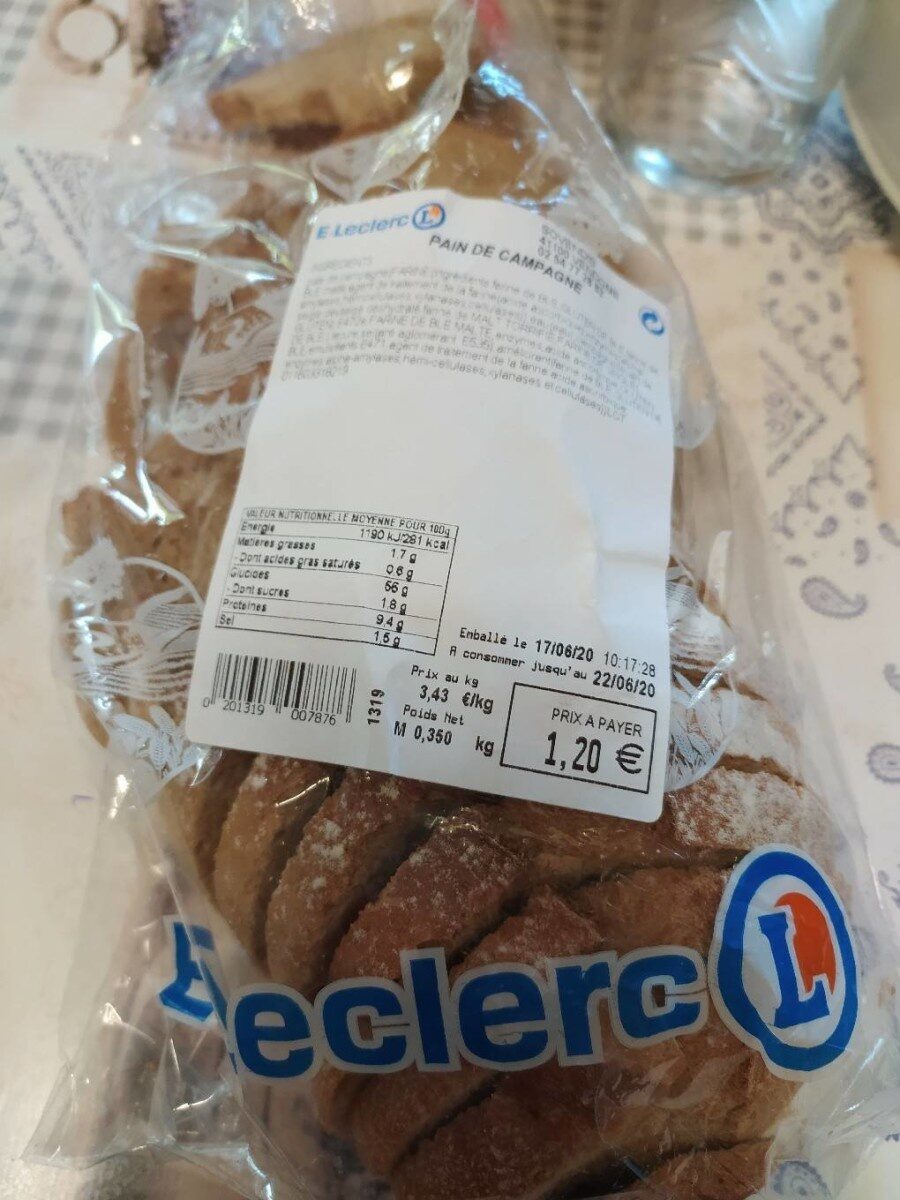 Pain Campagne 350g