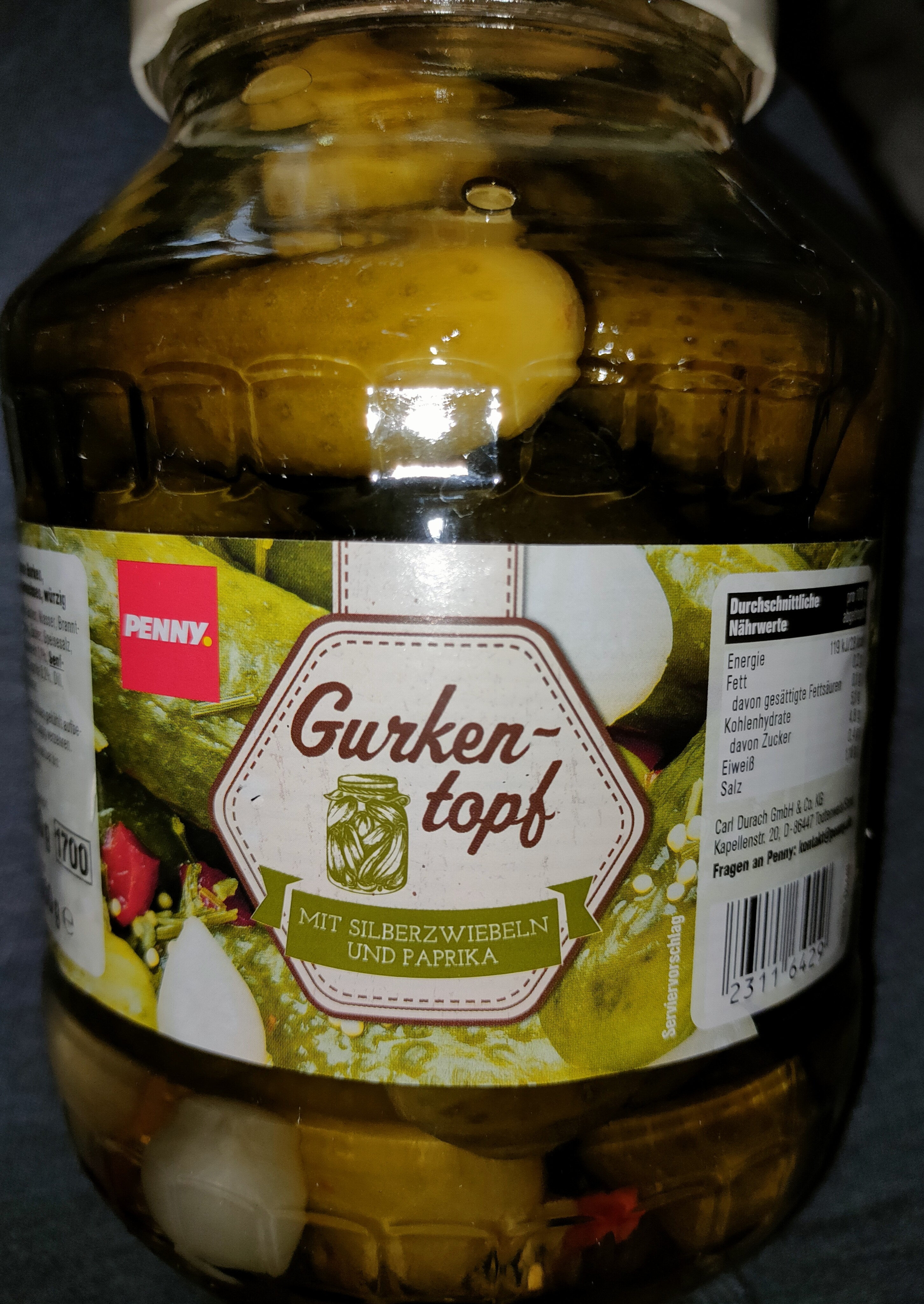Gurken Topf