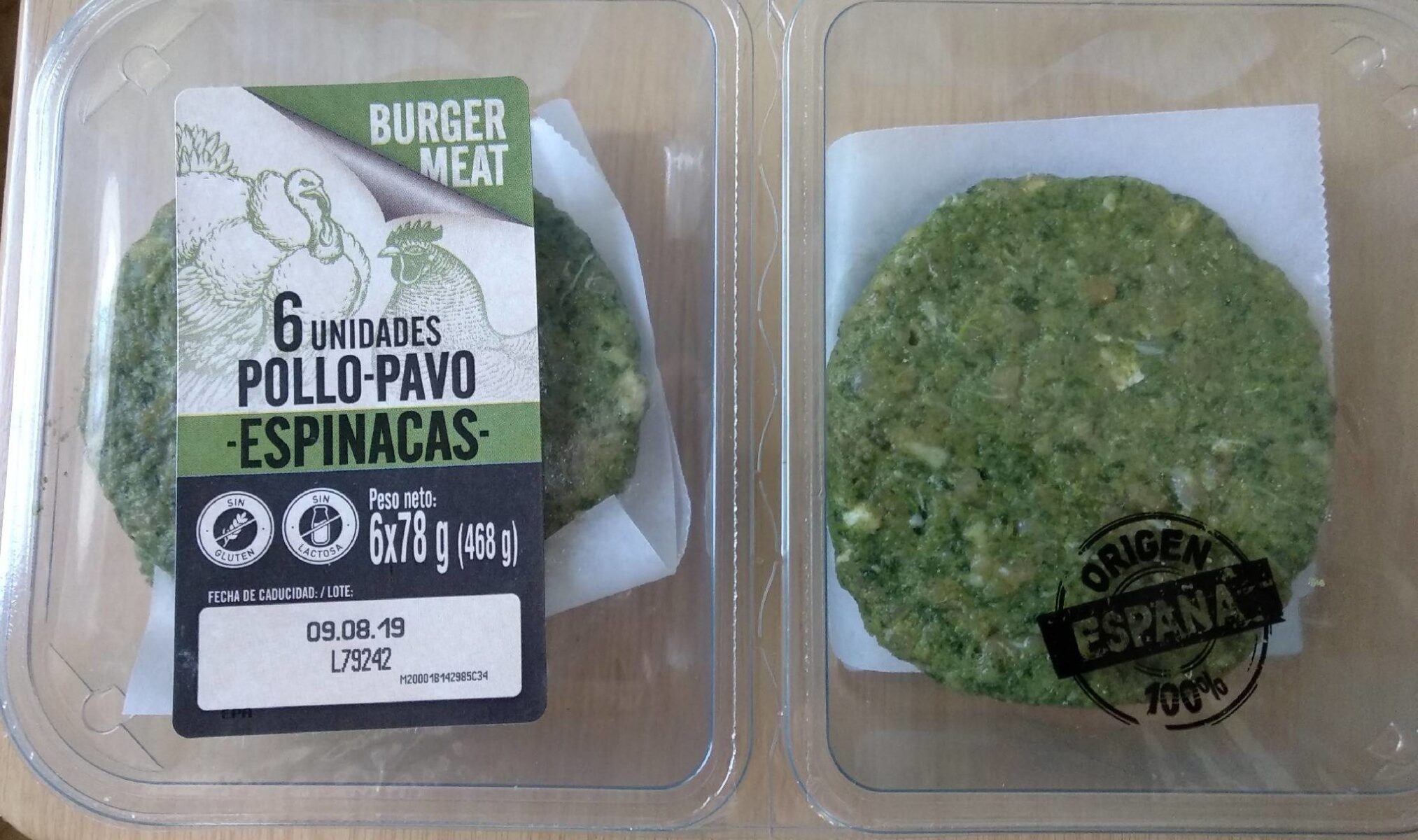 Longanizas De Pollo Con Espinacas