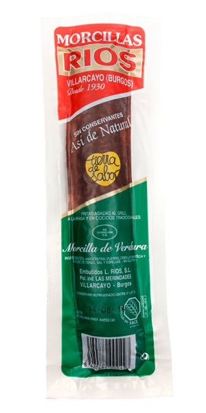 Morcilla De Burgos', 'type': 'food', 'grade': 31, 'brand': 'rios