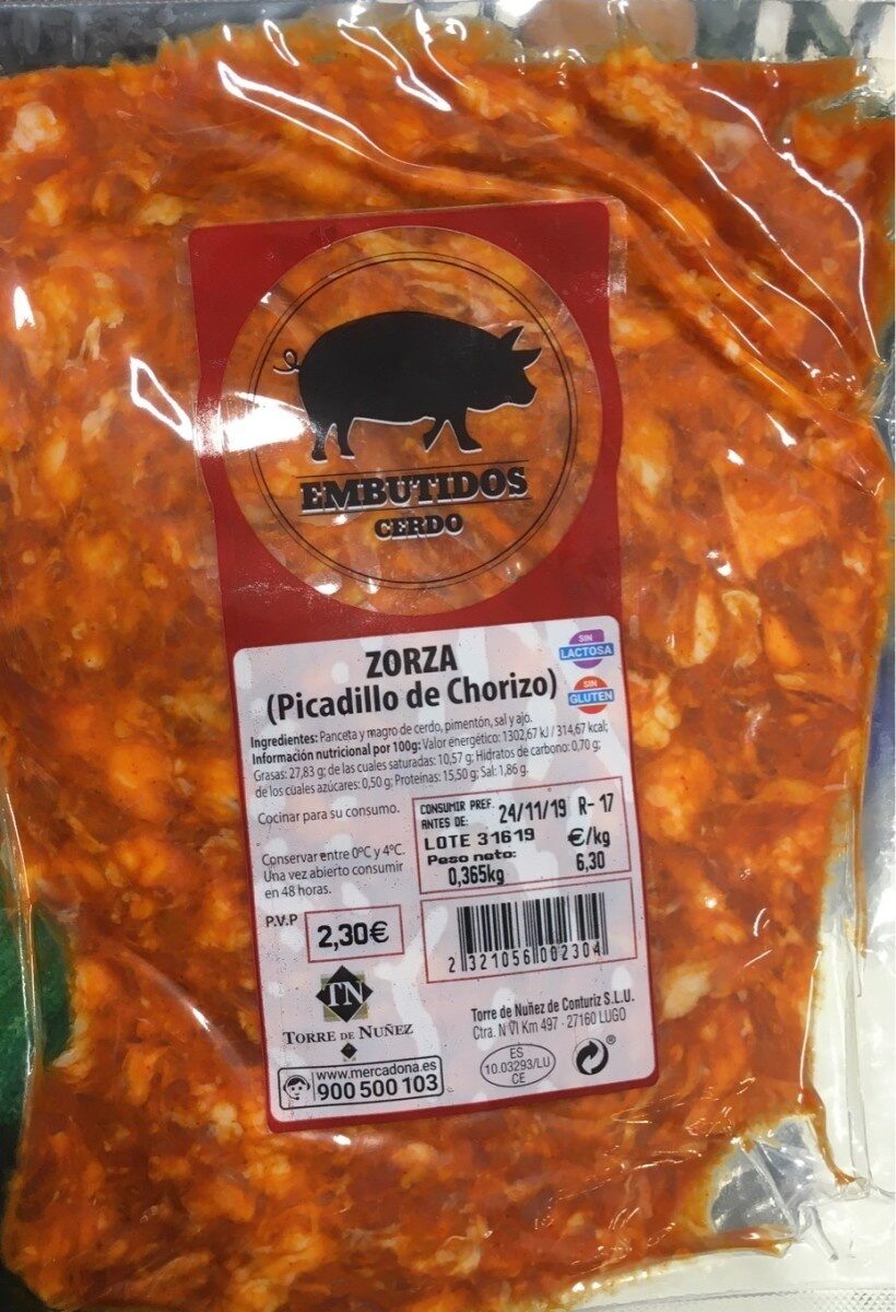 Zorza Picadillo De Chorizo