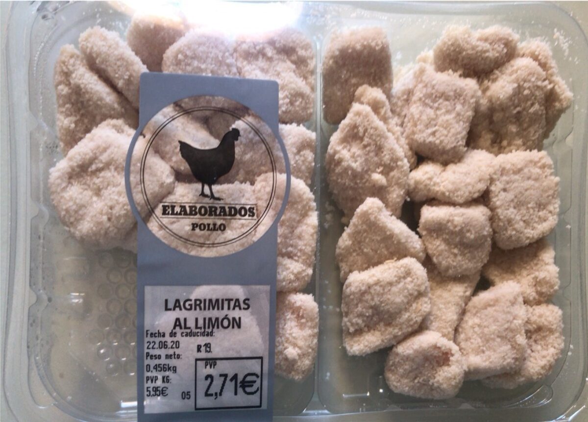 Lagrimitas De Pollo Al Limon