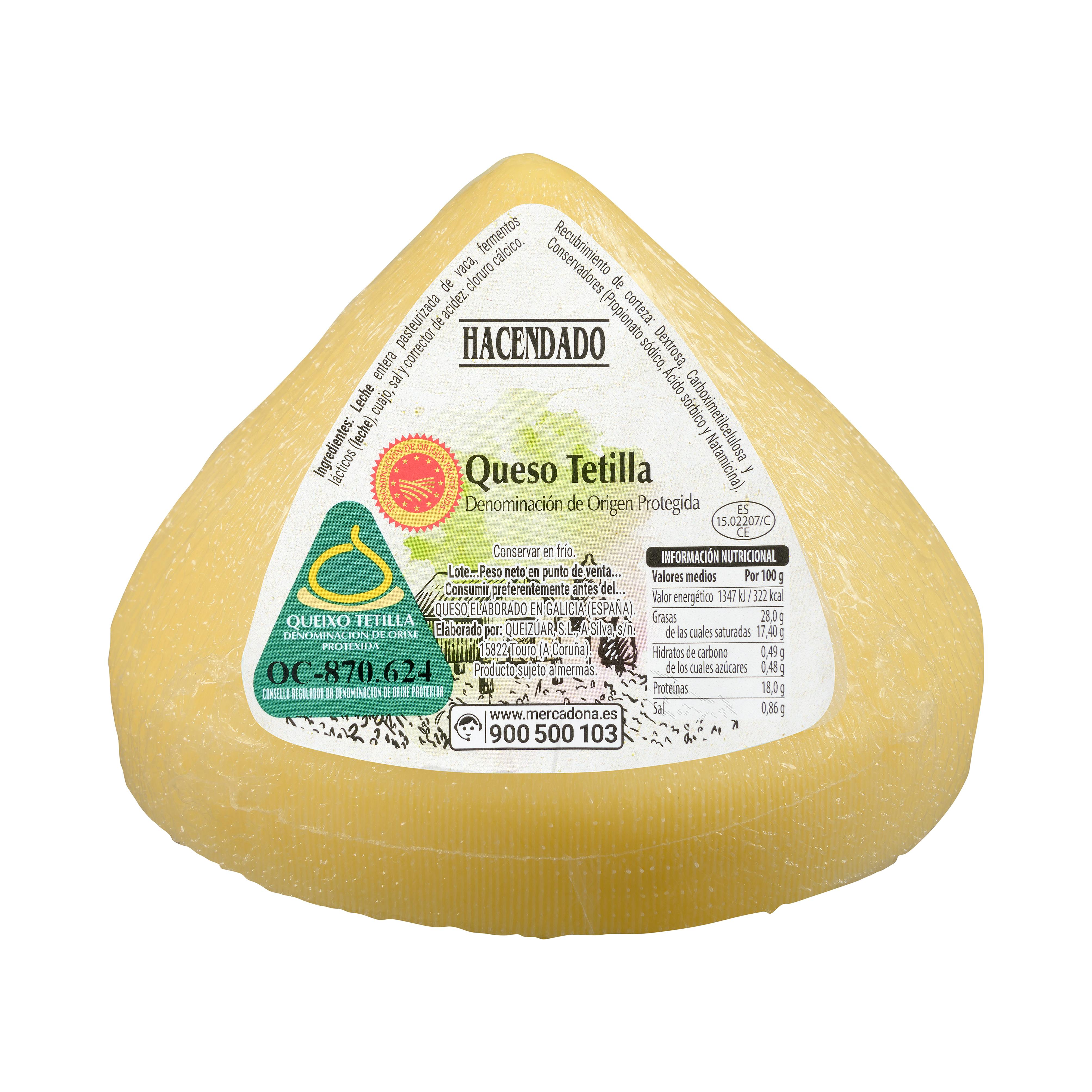 Queso Tetilla