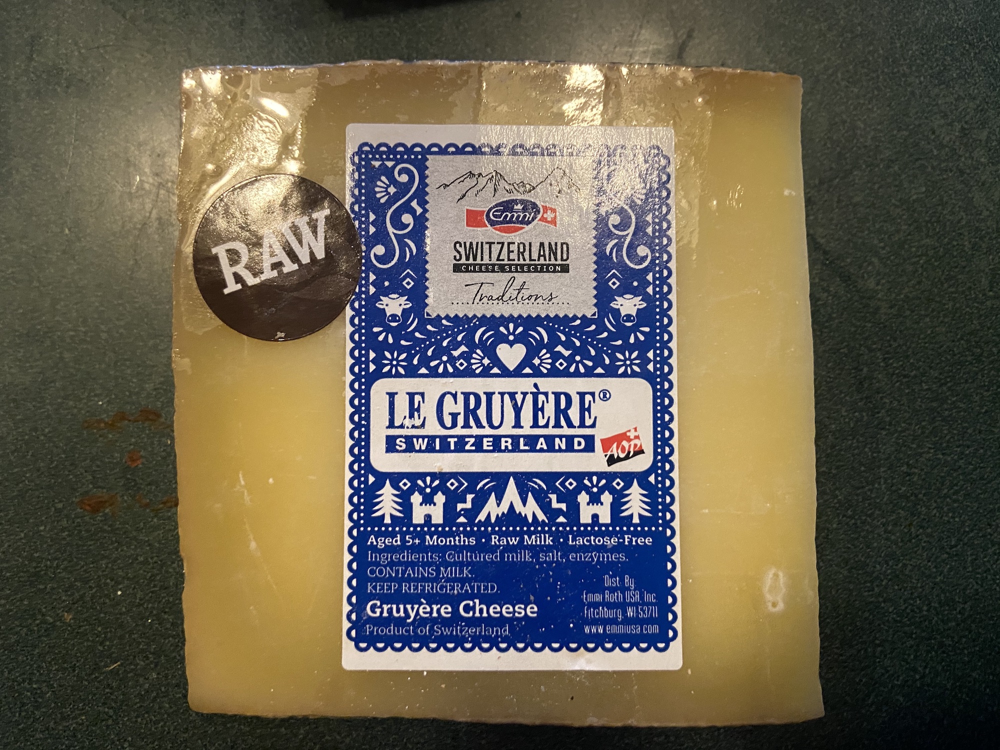 Comté Cheese Made From Raw Milk