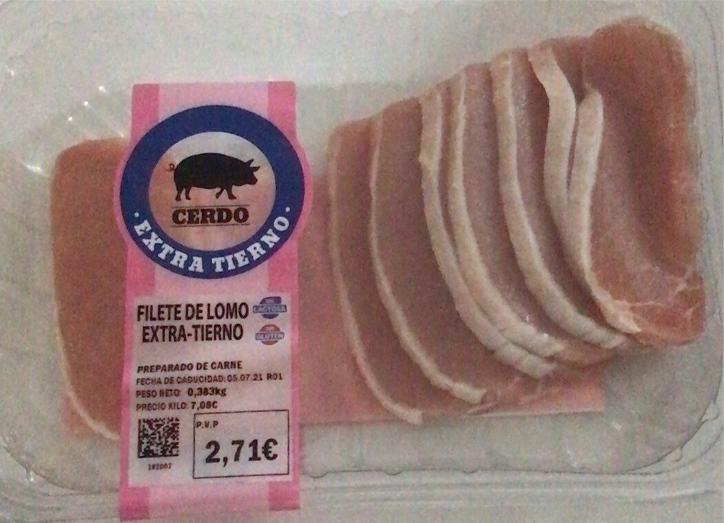 Filete Extra Tierno Ternera