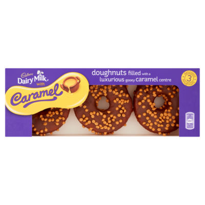 Dairy Milk Caramel Doughnuts