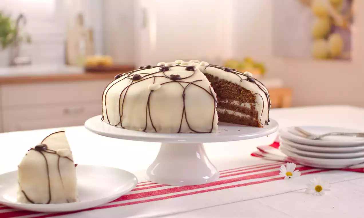 Schoko Marzipan Torte