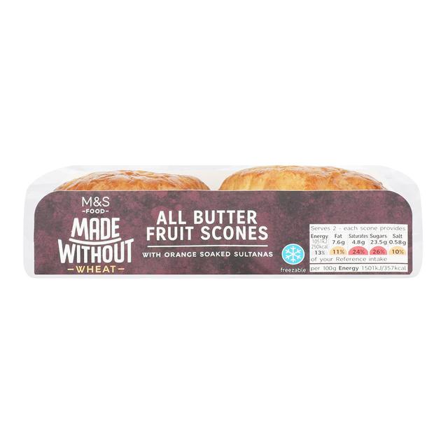 M&S Cafe Gluten Free Fruit Scone