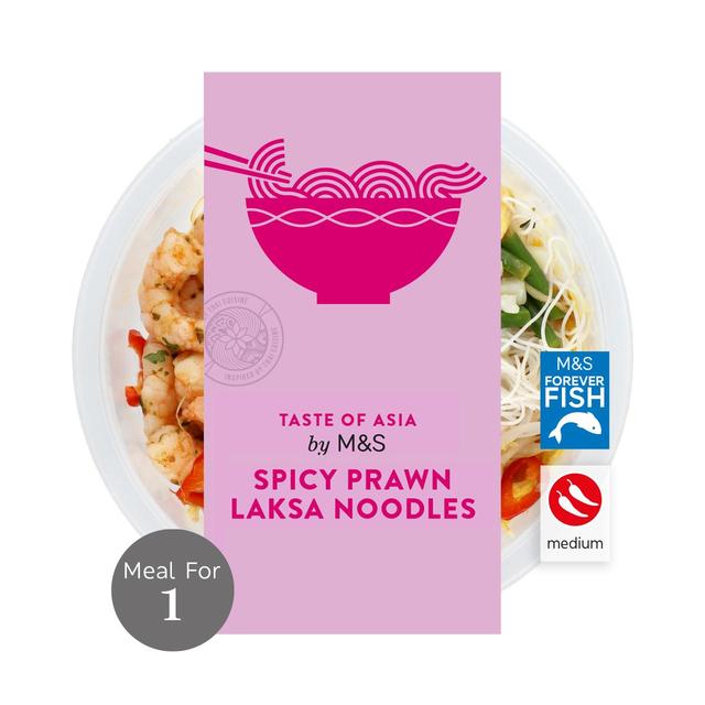 Spicy Prawn Laksa Noody